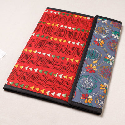 Bengal Kantha Work Handcrafted File Folder