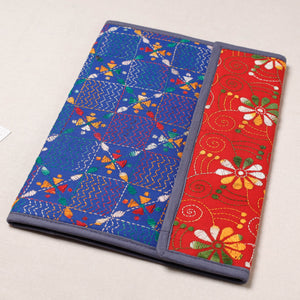 Bengal Kantha Work Handcrafted File Folder