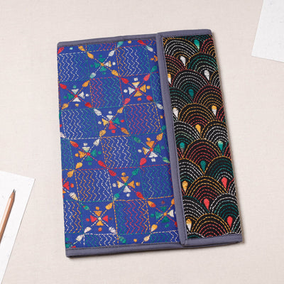 Bengal Kantha Work Handcrafted File Folder