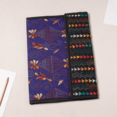 Bengal Kantha Work Handcrafted File Folder