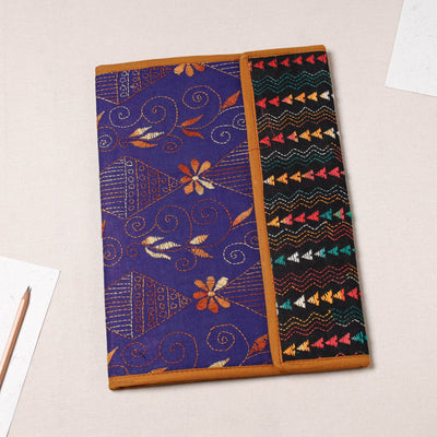 Bengal Kantha Work Handcrafted File Folder