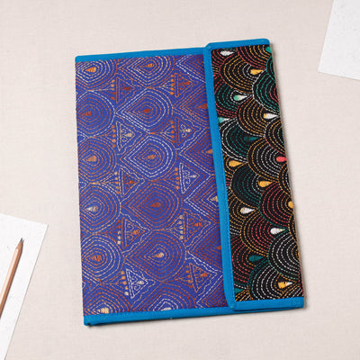 Bengal Kantha Work Handcrafted File Folder