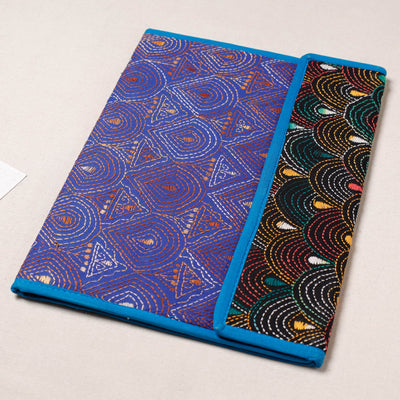 Bengal Kantha Work Handcrafted File Folder