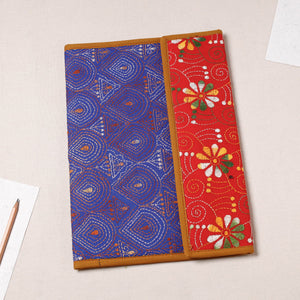 Bengal Kantha Work Handcrafted File Folder