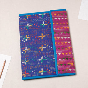 Bengal Kantha Work Handcrafted File Folder