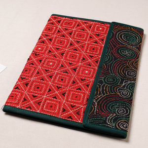 Bengal Kantha Work Handcrafted File Folder