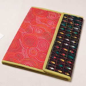 Bengal Kantha Work Handcrafted File Folder