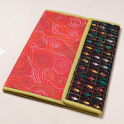 Bengal Kantha Work Handcrafted File Folder