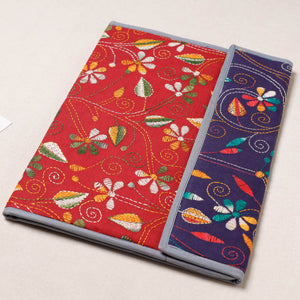 Bengal Kantha Work Handcrafted File Folder