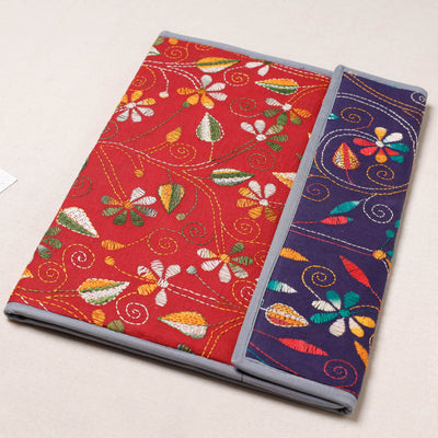 Bengal Kantha Work Handcrafted File Folder