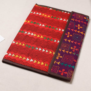 Bengal Kantha Work Handcrafted File Folder