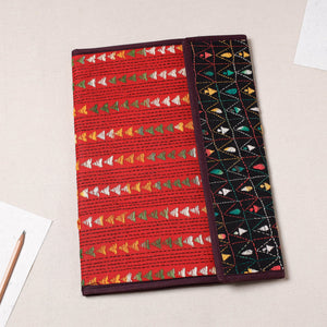 Bengal Kantha Work Handcrafted File Folder