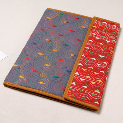 Bengal Kantha Work Handcrafted File Folder