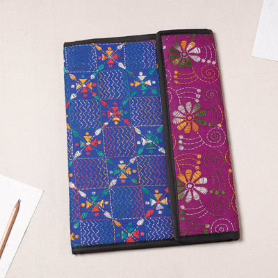 Bengal Kantha Work Handcrafted File Folder