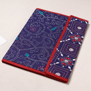 Bengal Kantha Work Handcrafted File Folder