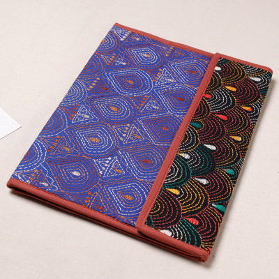 Bengal Kantha Work Handcrafted File Folder