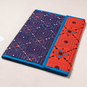 Bengal Kantha Work Handcrafted File Folder