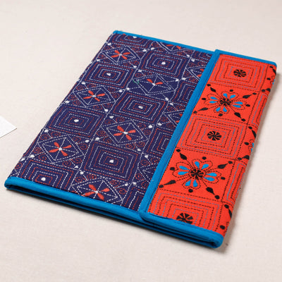 Bengal Kantha Work Handcrafted File Folder