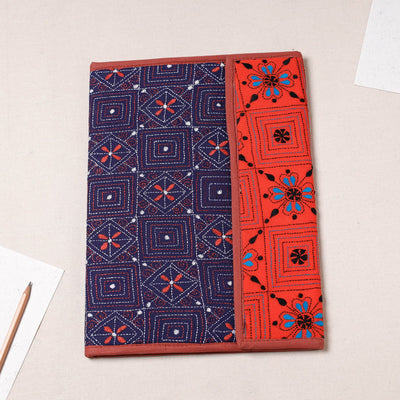 Bengal Kantha Work Handcrafted File Folder