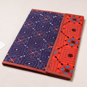Bengal Kantha Work Handcrafted File Folder