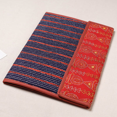 Bengal Kantha Work Handcrafted File Folder