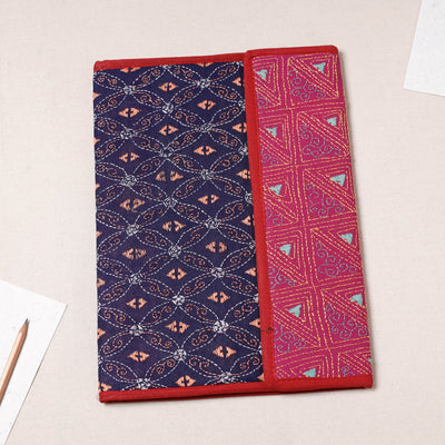 Bengal Kantha Work Handcrafted File Folder