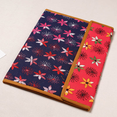 Bengal Kantha Work Handcrafted File Folder