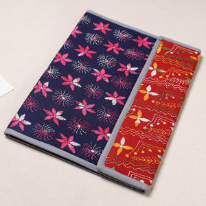 Bengal Kantha Work Handcrafted File Folder