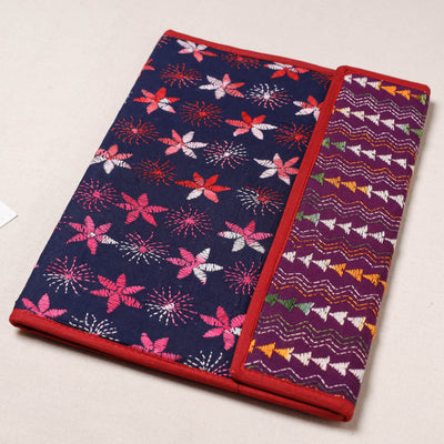 Bengal Kantha Work Handcrafted File Folder