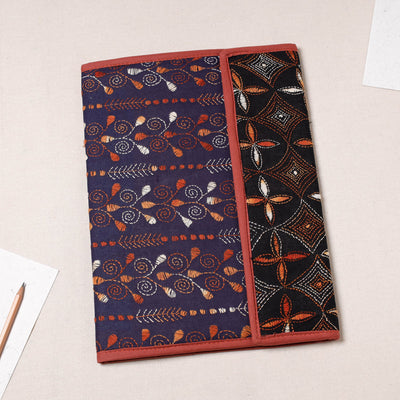 Bengal Kantha Work Handcrafted File Folder