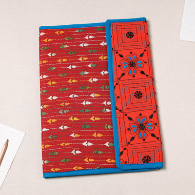 Bengal Kantha Work Handcrafted File Folder