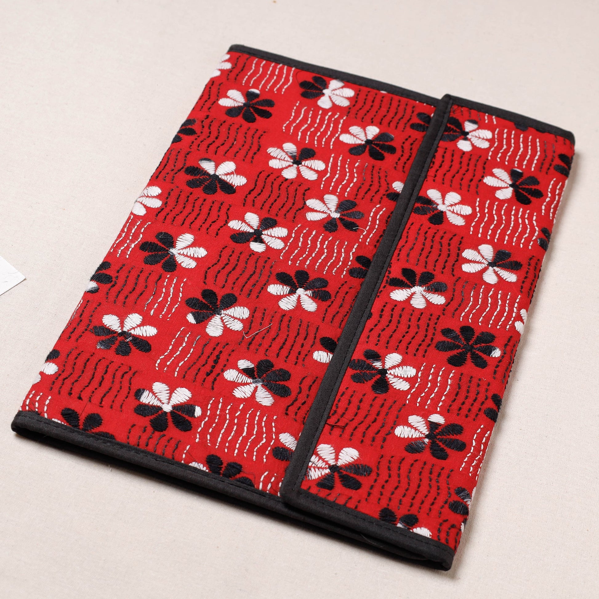 Bengal Kantha Work Handcrafted File Folder