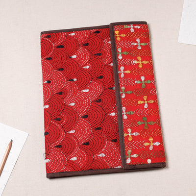 Bengal Kantha Work Handcrafted File Folder