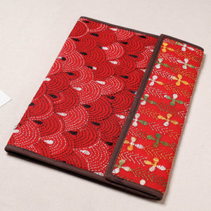 Bengal Kantha Work Handcrafted File Folder