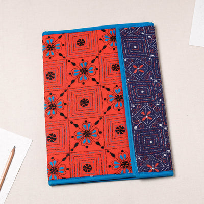 Bengal Kantha Work Handcrafted File Folder