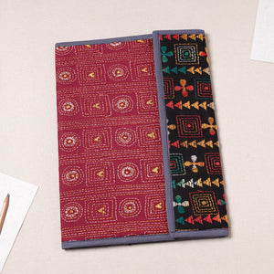 Bengal Kantha Work Handcrafted File Folder