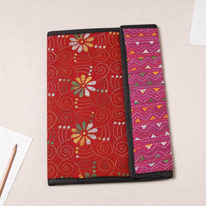 Bengal Kantha Work Handcrafted File Folder