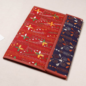 Bengal Kantha Work Handcrafted File Folder