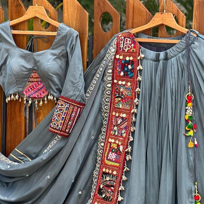 Ethenika Navratri Special Designer Chaniya Choli (Fully Stitched)