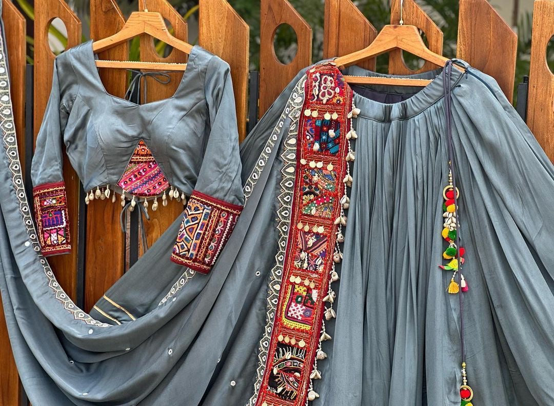 Ethenika Navratri Special Designer Chaniya Choli (Fully Stitched)