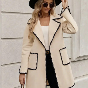 Luna Oversized Woolen Long Overcoat