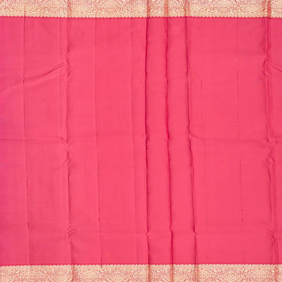 Light Blue Woven Silk Saree With Floral Motifs-Light Blue