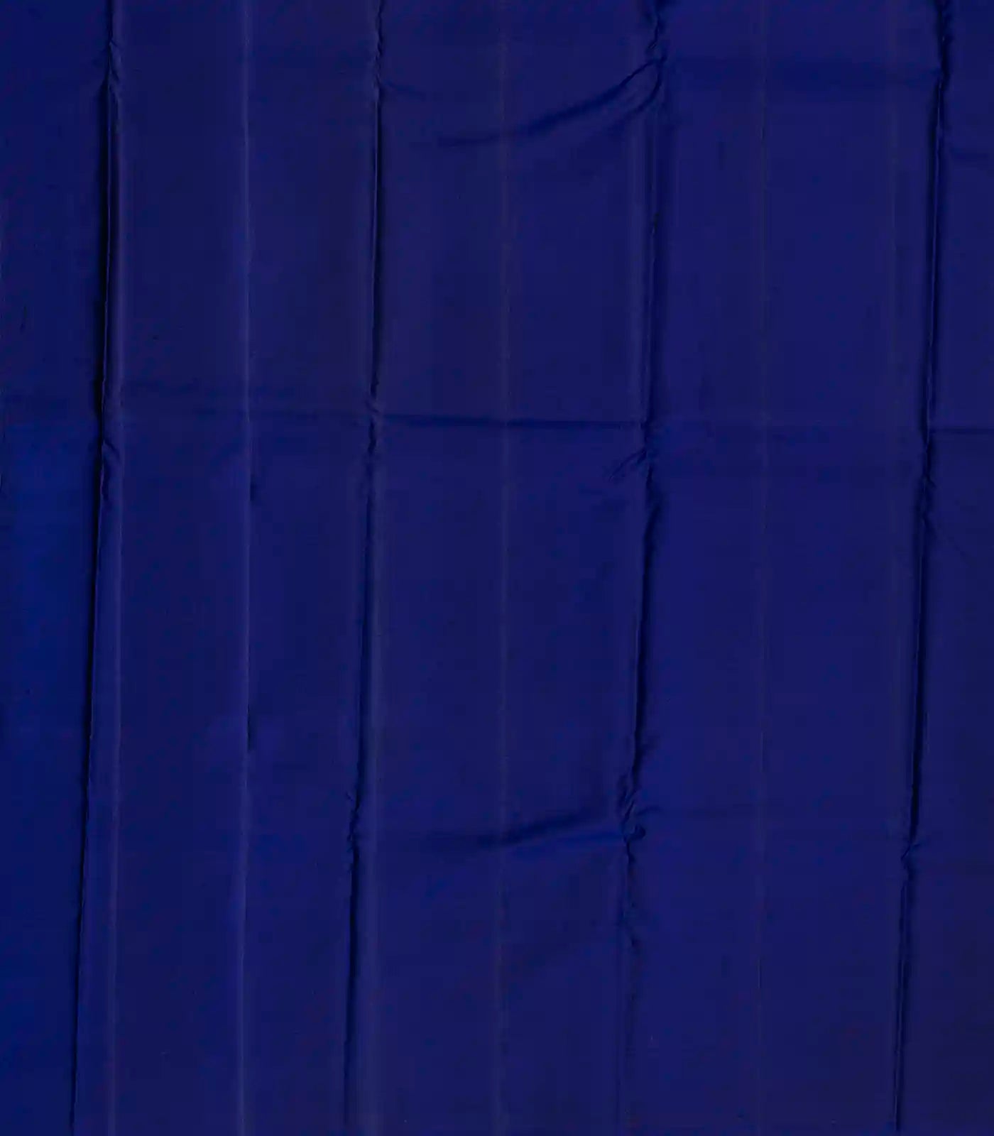 Blue Half & Half Silk Saree With Annam Motifs & Floral Buttas-Blue