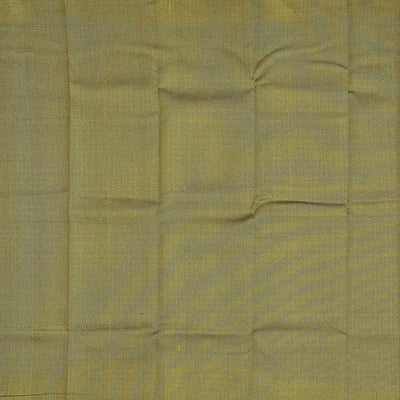 Hot Pink Silk Saree With Floral Buttas & Temple Border-Hot Pink