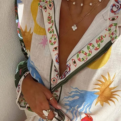 Misco Summer Holiday Abstract Coord Set
