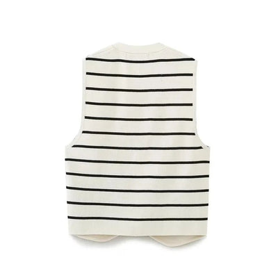 Dolo Statement Vest Summer Casual Tops