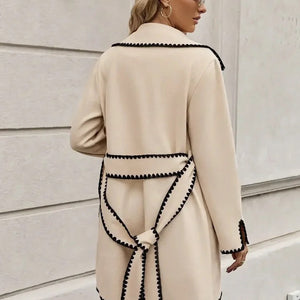 Luna Oversized Woolen Long Overcoat