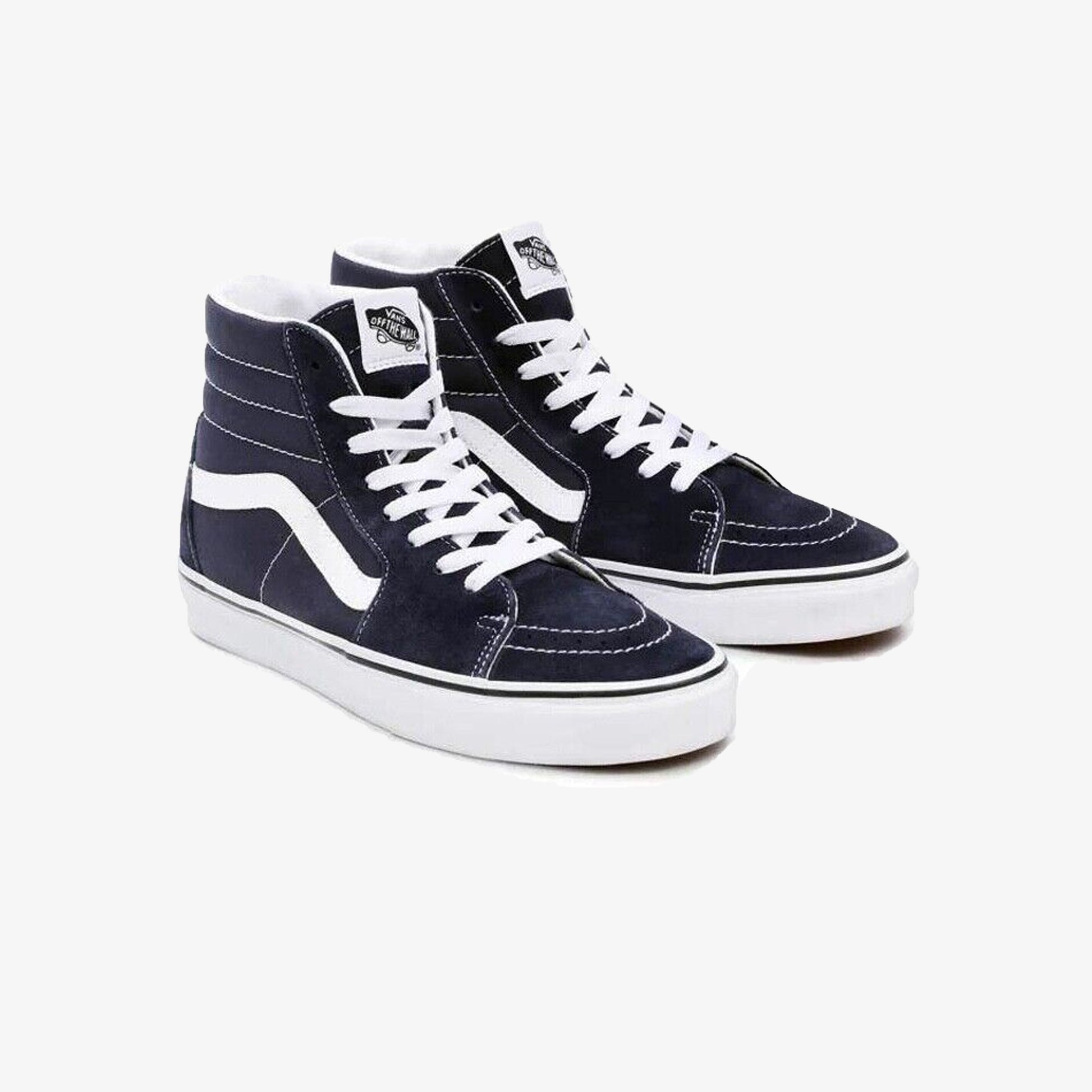 Vans | SK8-HI  { TRUE WHITE/PARISIAN NIGHT