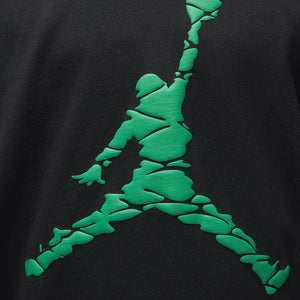 Jordan | ESSENTIALS  { BLACK/LUCKY GREEN