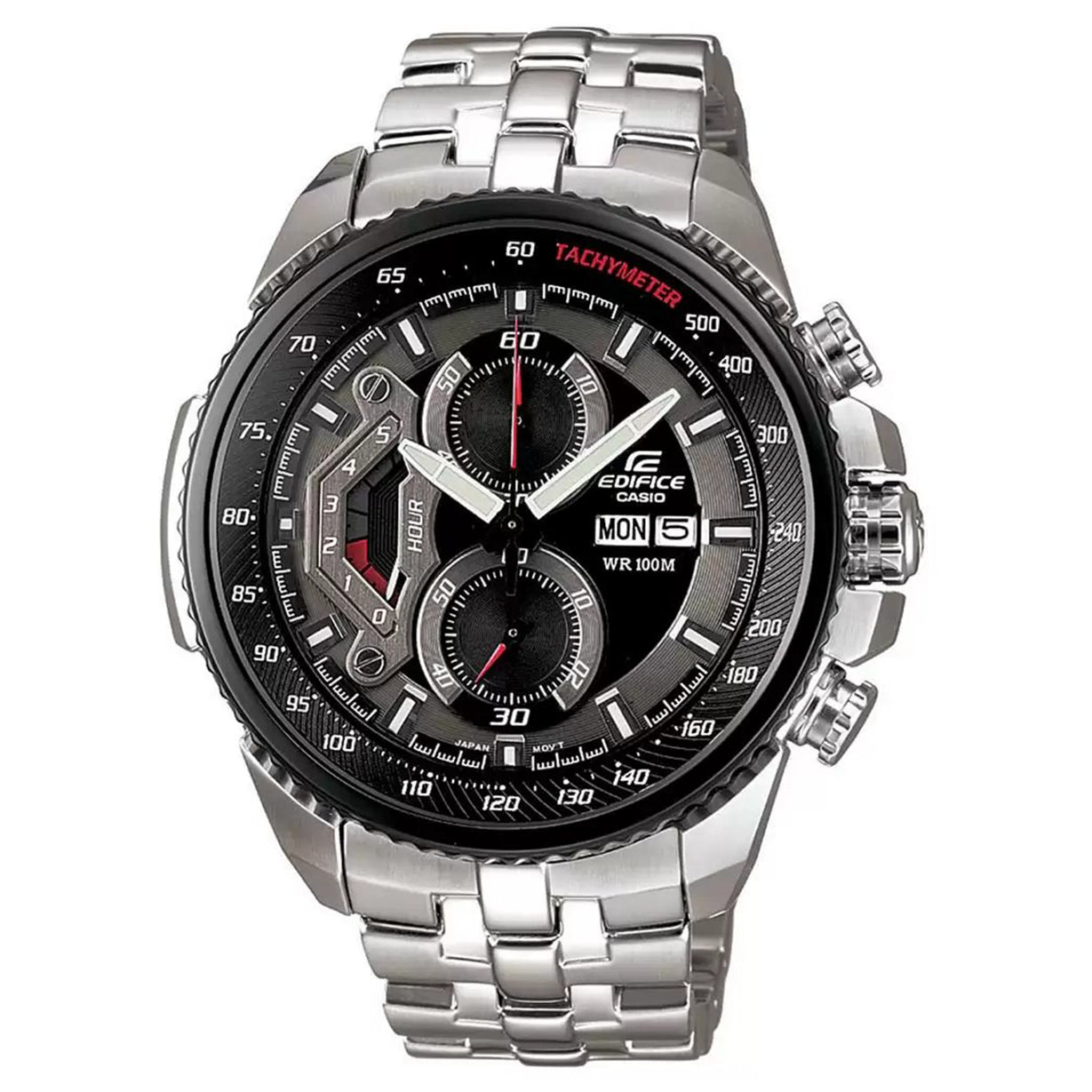 Casio Edifice Black Dial Men 45mm